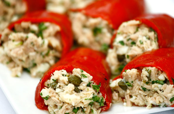 stuffed capsicum with chicken